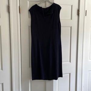 St. John collection navy blue dress